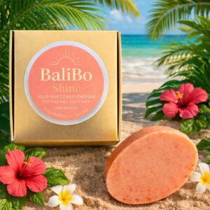 BaliBo Solid Conditioner Bar | Hydrating & Nourishing | Plastic-Free, Vegan & Eco-Friendly Hair Care