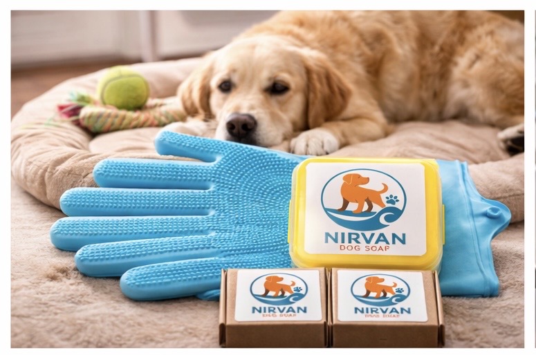 Nirvan Dog Essential Kit Blue